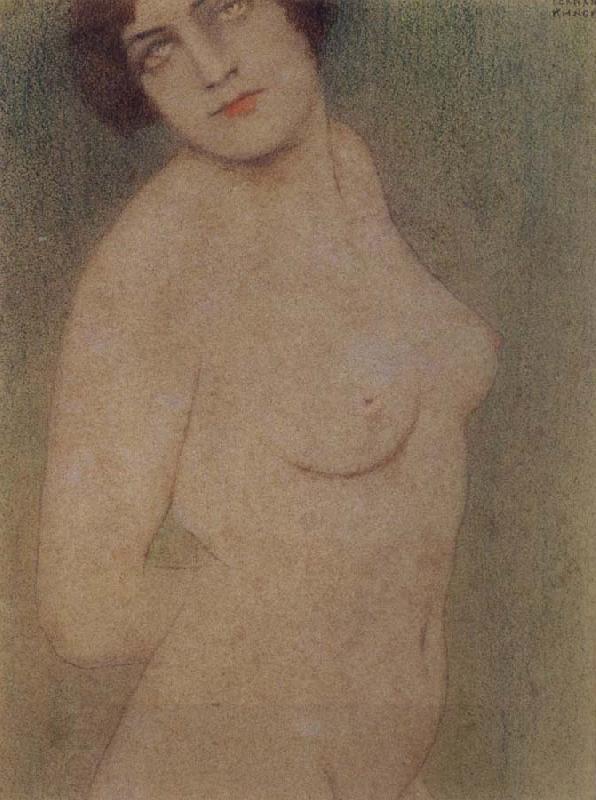 Fernand Khnopff Nude Study oil painting picture